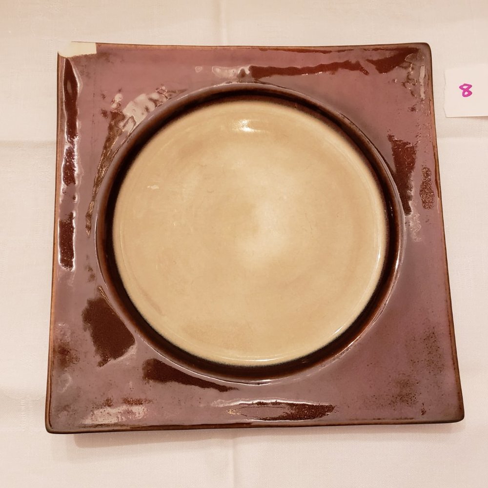 Mikasa Solstice Ruby Red Stoneware Salad Plate Fair Preowned 8